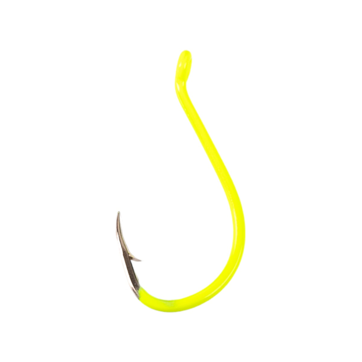 Beak Hook - Extra Long Point Fluro Green