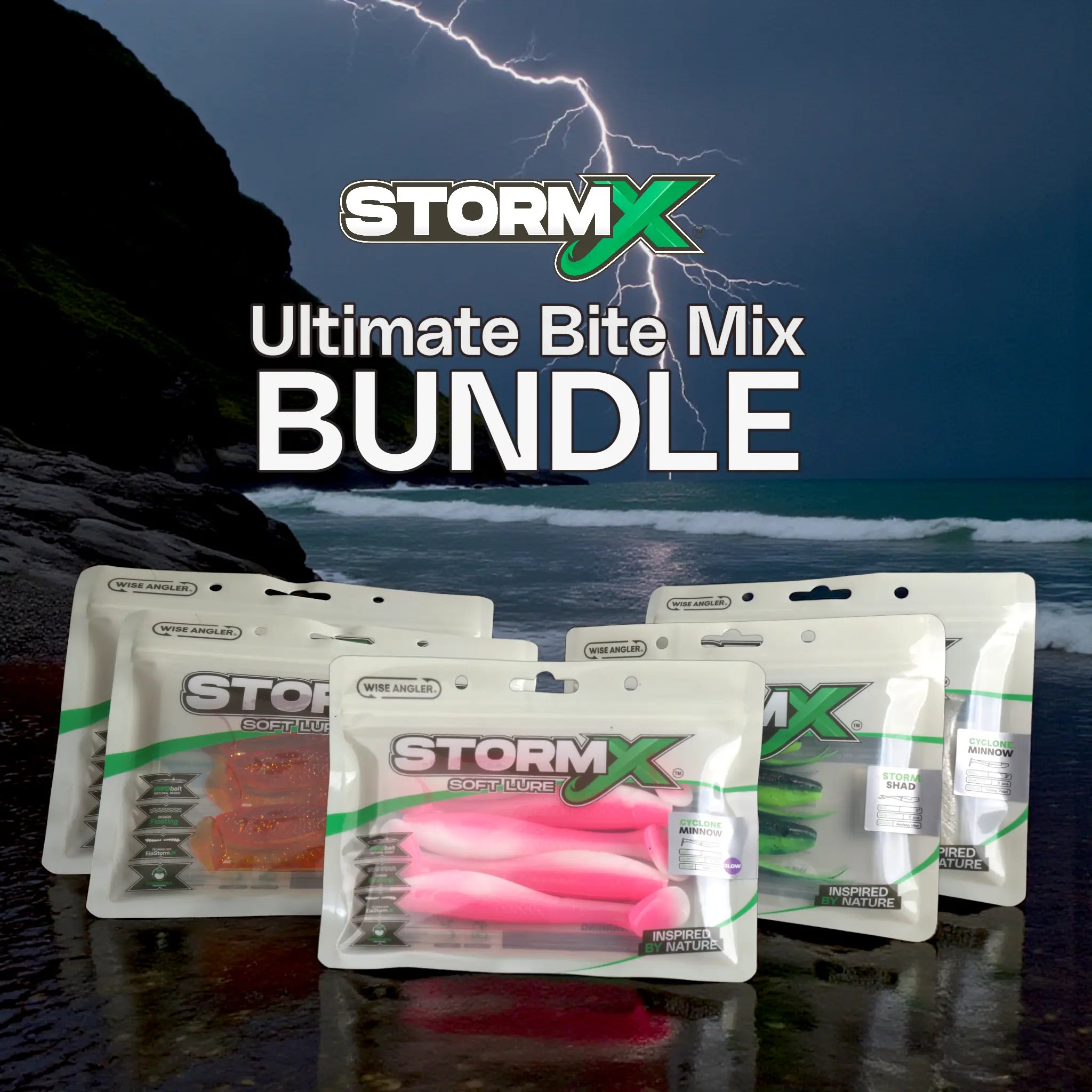 StormX™ Ultimate Bite Mix Bundle Wise Angler