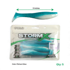 StormX™ Cyclone Minnow 5" Soft Lure WISE ANGLER