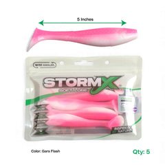 StormX™ Cyclone Minnow 5"  Soft Lure WISE ANGLER
