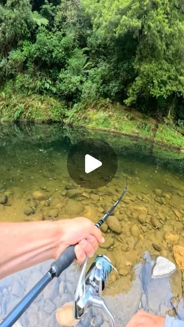 Reel by @hookedonruben: lake trout fishing in New Zealand